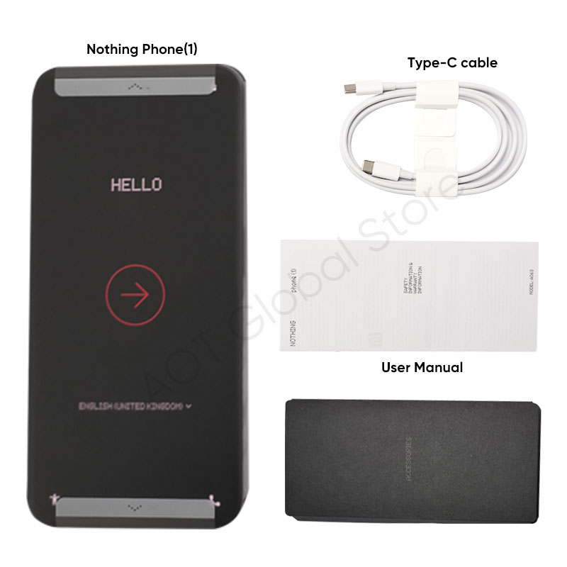 Nothing Phone (1) - Original Global Version 5G Smartphone