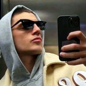 Gafas de Sol Retro de Moda con Logotipo Personalizado, Gafas de Sol Cuadradas con Colores Pastel Azul y Rosa para Hombre y Mujer - Product Image 2