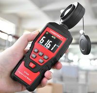Compteur de lumière numérique portable Habotest HT620 sonde rotative à 180 degrés mesure de haute précision pour lampes à incandescence 220V bureau