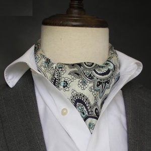 <span class=keywords><strong>Foulard</strong></span> carré personnalisé en cravate de <span class=keywords><strong>soie</strong></span> <span class=keywords><strong>Ascot</strong></span> pour costumes pour hommes Dernier design de mode - Product Image 6