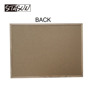 STASUN Natural Cork <strong>Board</strong> with Wooden Frame Decorative <strong>Notice</strong> <strong>Board</strong> Vision <strong>Board</strong> for Office <strong>Home</strong> and School Message Display - Product Image 5