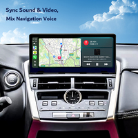 Lecteur multimédia automobile Lexus NX 2018-2020, écran 10,25'', Android 13 pour lecteurs DVD avec interface CarPlay Android, Binarytek