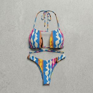 Fabricante de Trajes de Baño Personalizados, Conjunto de Bikini Cheeky para Mujer, Monokini Brasileño con Tirantes, Traje de Baño Tipo Tanga, Certificado OEKO-TEX, OEM - Product Image 1
