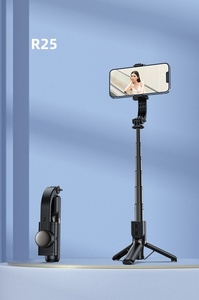 Portable Anti-shake Handheld Stabilisateur Mobile Phone <span class=keywords><strong>Selfie</strong></span> Stick Fill Light Trépied pour Smartphone - Product Image 5