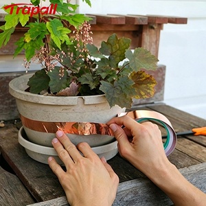 Ruban adhésif conducteur en cuivre pour jardin, anti-<span class=keywords><strong>escargots</strong></span> et limaces - Product Image 1