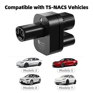 อะแดปเตอร์ชาร์จรถยนต์ไฟฟ้า Feyree รุ่น CCS2 เป็น NACS DC พร้อมอะแดปเตอร์ Type 2 เป็น NACS AC สำหรับเครื่องชาร์จรถยนต์ไฟฟ้า Tesla และสถานีชาร์จรถยนต์ไฟฟ้าเชิงพาณิชย์ - Product Image 5