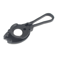 Serre-câble de suspension HYH-03/03A FTTH résistant aux UV en acier inoxydable 0,5KN pour câbles ronds de 2-3mm et câbles plats de 2x3mm