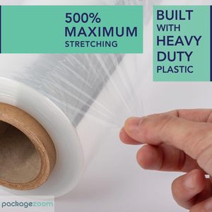 ฟิล์มยืดใสแบบหนา ฟิล์มห่อหุ้มอุตสาหกรรม เหมาะสำหรับการขนย้าย บรรจุภัณฑ์ การจัดส่ง และถุงป้องกันการจัดเก็บ - Product Image 2