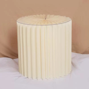 Dễ dàng để cài đặt có thể gập lại trắng dày giấy tổ ong đứng cho món tráng miệng bảng Wedding party trang trí nội thất triển lãm Booth hiển thị - Product Image 4