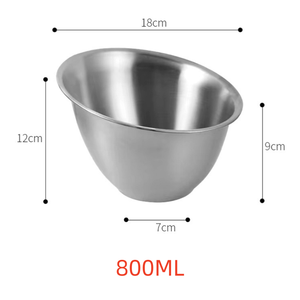 Nouveauté, vente flash, bol à mélanger en acier inoxydable 304 de la marque SIR, 16 cm, 18 cm, écologique, moderne, pour la cuisine, bol à <span class=keywords><strong>salade</strong></span>, bol à légumes - Product Image 3