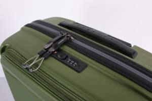 Set <span class=keywords><strong>Valigie</strong></span> Grandi di Lusso Moderne in PP con Ruote Girevoli, Serratura Robusta e Maniglie Telescopiche - <span class=keywords><strong>Kit</strong></span> Bagaglio Rigido - Product Image 4