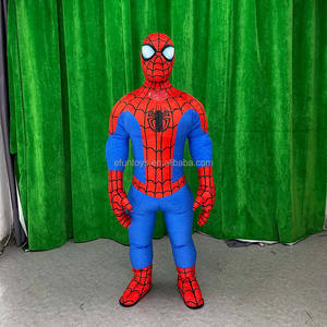 Efun MOQ 1 Pièce Professionnel Personnalisé Gonflable Mascotte <span class=keywords><strong>Spiderman</strong></span> Costume Adulte Classique Personnages Mascotte Costume à Vendre - Product Image 1