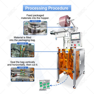Máquina de envasado VFFS para frutos secos, granulados, maíz inflado, snacks y bolsitas de frutas deshidratadas HNOC - Product Image 3