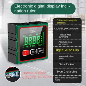 Công Nghiệp Cấp 360 Độ Từ Máy Đo Độ Nghiêng Độ Chính Xác Cao Laser Kỹ Thuật Số Cấp Cai Trị Với Màu Xanh Lá Cây Chùm Cho Tự Làm Dự Án - Product Image 6