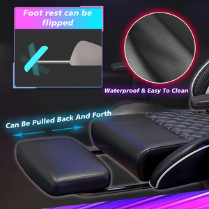 Hochwertiger Computer Silla Ergonomischer PC <span class=keywords><strong>Dowinx</strong></span> Racing Liege spiel Büro Günstige Massage E-Sports RGB Gamer Stuhl - Product Image 5