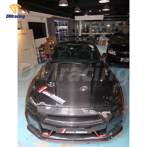 2015 <span class=keywords><strong>Ver</strong></span>. Parachoques delantero de fibra de carbono completo estilo Nismo para Nissan R35 GTR CBA DBA 2008-2016 Bodykit - Product Image 2