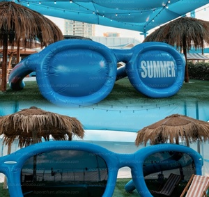 <span class=keywords><strong>Gafas</strong></span> <span class=keywords><strong>de</strong></span> <span class=keywords><strong>Sol</strong></span> Inflables <span class=keywords><strong>Gigantes</strong></span>, Lentes Inflables Extra Grandes, Lentes con Logotipo Personalizado, Globo con Forma <span class=keywords><strong>de</strong></span> Lentes para Eventos en la Playa/Promoción en Centros Comerciales/Eventos - Product Image 5