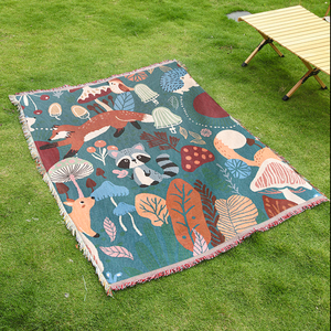 Wandteppich Stoff Anime Schwarzlicht Wandteppich Anime Dekorative Abstrakte Gewebte Decke Maßgeschneiderte Decken Wandteppich Decke - Product Image 2