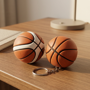Llavero de Baloncesto con Simulación de Impresión 3D, Impresión PLA, Personalizable y Comprable al por Mayor, Modelo 3D de Alta Precisión - Product Image 1