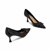 Chaussures habillées populaires à talons hauts fins et sexy pour femmes, à bout pointu, style décontracté et élégant, tendance automne