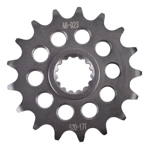 Pignon de chaîne avant de carburation forgé 520-17T nouvelles pièces de rechange de moto pour <span class=keywords><strong>KTM</strong></span> 620 Duke 640 <span class=keywords><strong>LC4</strong></span> Duke <span class=keywords><strong>690</strong></span> Rally <span class=keywords><strong>690</strong></span> SM 660SMC - Product Image 1