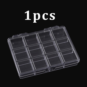 กล่องอะคริลิคใส 12 ช่อง สำหรับจัดเก็บเครื่องประดับ ต่างหู แหวน จิวเล็ตต์ติดเล็บ  รับทำโลโก้ตามสั่ง - Product Image 6