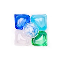 Capsules à lessive Bloom Well, parfum lavande, à base de plantes naturelles, détergent 5 en 1, petit format, emballage en vrac personnalisé avec parfum