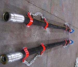 Tuyau Kelly haute pression API <span class=keywords><strong>7K</strong></span> pour pompe de forage rotative de champ pétrolier, résistance aux vibrations, caoutchouc moulé pour le forage de puits - Product Image 5