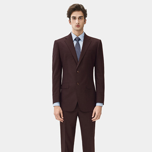 Trajes Formales de Lana <span class=keywords><strong>para</strong></span> Hombre de Alta Calidad TR, Traje de Un Solo Pecho, Ropa <span class=keywords><strong>para</strong></span> Hombre - Product Image 3