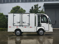 Véhicule de livraison électrique encastré, mini-fourgonnette électrique, batterie au lithium 48V pour les services logistiques du dernier kilomètre