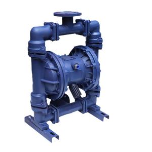 Pompe à diaphragme pneumatique QBY-50/QBK-50CF, pompe chimique de 2 pouces avec revêtement en fluoropolymère, puissance de 22 kW, hautement résistante à la corrosion, faible - Product Image 1