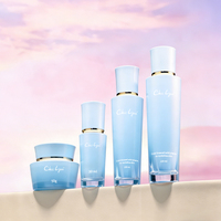 Produits de soin OEM/ODM, ensemble de soin de la peau de luxe pour éclaircir le teint et lutter contre le vieillissement, ensemble de soin de la peau à l'essence de riz biologique