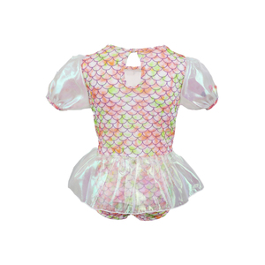 Nouveau Maillot de Bain Une Pièce Personnalisable Style Sirène pour Filles 2025 – Nouvelle Collection Été Design Occidental Vêtements de Natation pour Petites Filles - Product Image 3