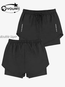 Pantaloncini da Nuoto YOUMI all'Ingrosso, Asciugatura Rapida, Doppio Strato in Nylon, Chiusura con Coulisse, per Spiaggia, Sabbia, Corsa e Allenamento - Product Image 1