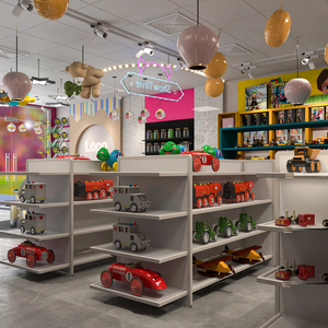 Custom Pop Toy Store Display Furniture Blind Box <b>Shelf</b> Collectible Showcase Retail Fixture One-stop Shopfitting - Product Image 5