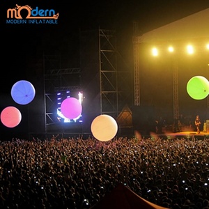 ลูกบอลพีวีซีเป่าลม LED สำหรับงานคอนเสิร์ต พร้อมพัดลมในตัว ลูกบอลแบบอินเทอร์แอคทีฟสำหรับเชื่อมสัมผัสกับผู้ชม (ขนาด 60/80 ซม. ปรับแต่งได้) - Product Image 6