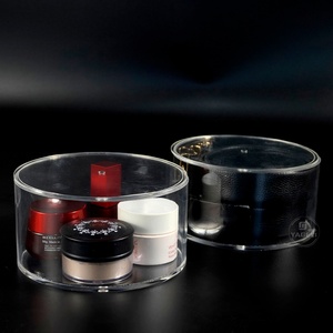 Manufacturer Wholesale Modern Acrylic for Cosmetic Storage <b>Box</b> Easy Assembly Custom Transparent <b>Makeup</b> Organizer for Outdoor - Product Image 1