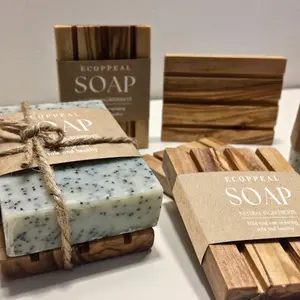 Private Label Natural Organic Coconut Handmade Cleaning Whitening Soap