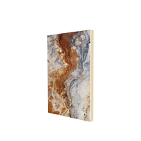 Peinture murale 3D moderne grande série fleurs, imperméable, pour salle à manger, fond mural, en fibre de bambou-bois, saine pour la salle de sport