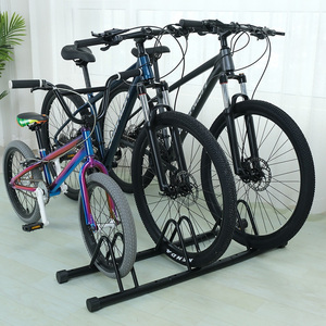 <span class=keywords><strong>Support</strong></span> de stationnement pour vélos à trois niveaux, <span class=keywords><strong>support</strong></span> <span class=keywords><strong>au</strong></span> <span class=keywords><strong>sol</strong></span> en métal pour VTT, présentoir et <span class=keywords><strong>support</strong></span> de placement pour vélos - Product Image 3