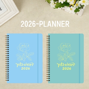 Sẵn sàng để tàu 2026 hàng tháng lịch máy tính xách tay xoắn ốc ràng buộc chương trình nghị sự hàng tuần máy tính xách tay kế hoạch cuốn sách - Product Image 5