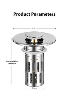 <span class=keywords><strong>Filtro</strong></span> a Molla per Lavabo a Pressione in Acciaio Inossidabile 304, Sostenibile e Moderno, per la Prosperità Domestica - Product Image 6