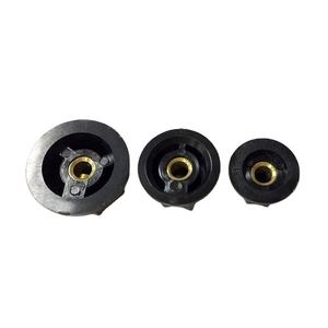 5007-4 manopole di accordatura per chitarra 9F per mixer effetto chitarra controllo manopola puntatore in plastica - Product Image 2