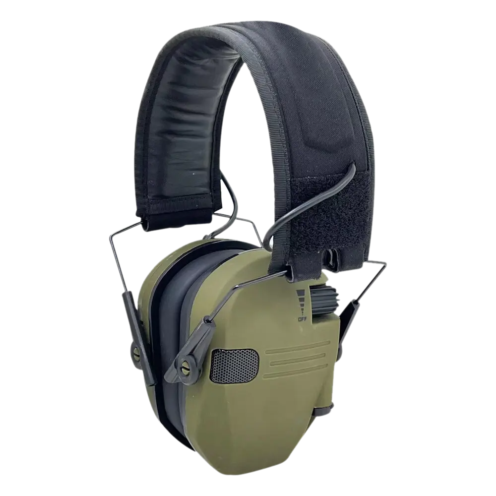 Cache-oreilles électronique personnalisé Protection tactique des oreilles Casque tactique Cache-oreilles de tir Protection auditive Cache-oreilles