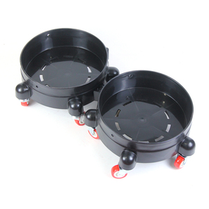 Lavage de voiture en plastique PP amovible Rolling Bucket Dolly Easy Push avec 5 roulettes - Product Image 1
