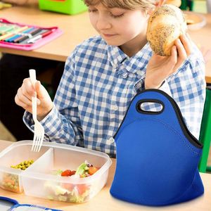 Portable <b>Mini</b> Thermal Cooling Neoprene Lunch Tote Insulated <b>Cooler</b> Bag for Kids Adults for School Work Office Novelty Gift Idea - Product Image 5