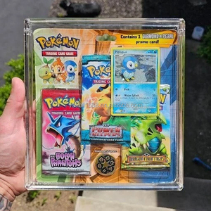 Lot de 3 blister modernes en acrylique transparent, magnétiques et anti-UV, de luxe, pour présentoir <span class=keywords><strong>Pokémon</strong></span> TCG Elite <span class=keywords><strong>Trainer</strong></span> - Product Image 1