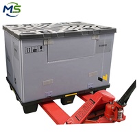 Boîtes de rangement en PP alvéolées empilables pour les lignes d'assemblage électronique et le transfert de matériaux de fabrication