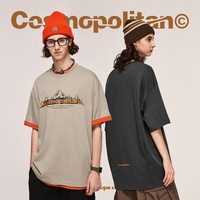 QUICKSHOW PERSONNALISÉ Hommes lourds Impression 100% coton T-shirt surdimensionné OEM T-shirt