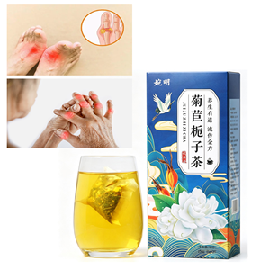 Té de chicoré y gardenia <span class=keywords><strong>para</strong></span> el ácido úrico y <span class=keywords><strong>la</strong></span> <span class=keywords><strong>gota</strong></span>, 30 bolsitas |   Té de Ácido Úrico <span class=keywords><strong>para</strong></span> el Dolor Articular y Renal, a Base de Hierbas Naturales Africanas, Venta al Por Mayor OEM - Product Image 1